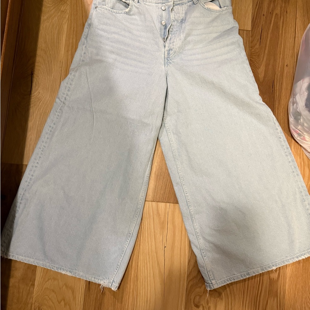 We The Free Light Blue Flare Jeans